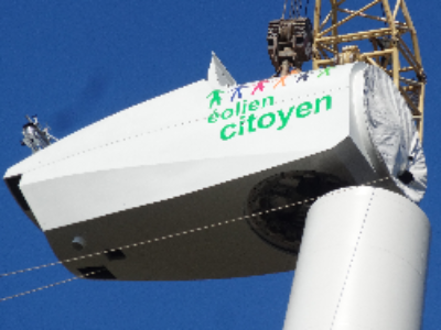 Inauguration du premier parc éolien citoyen