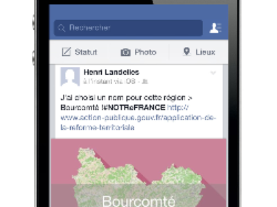 La réforme territoriale a son Appli