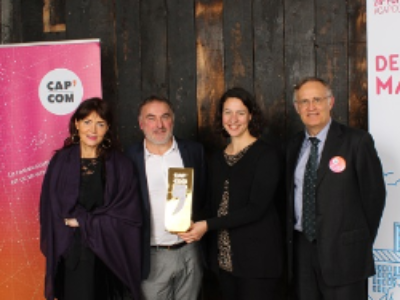 Nantes Métropole reçoit le Grand Prix Cap’Com