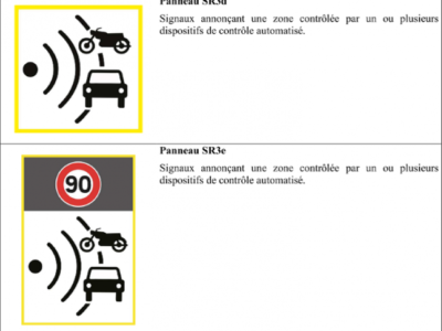Création de deux nouveaux panneaux de signalisation
