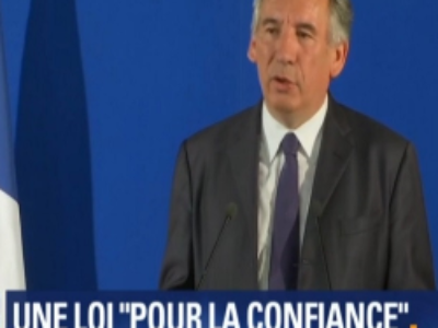 Les points principaux de la future “loi pour la confiance dans la vie démocratique”