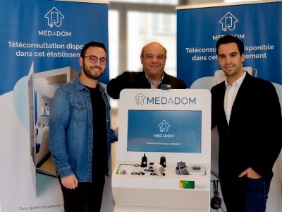 Télémédecine : La solution Medadom des bornes dans les mairies