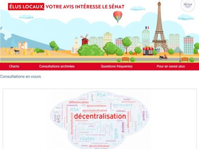 Le Sénat sonde les élus locaux sur l’action de l’État